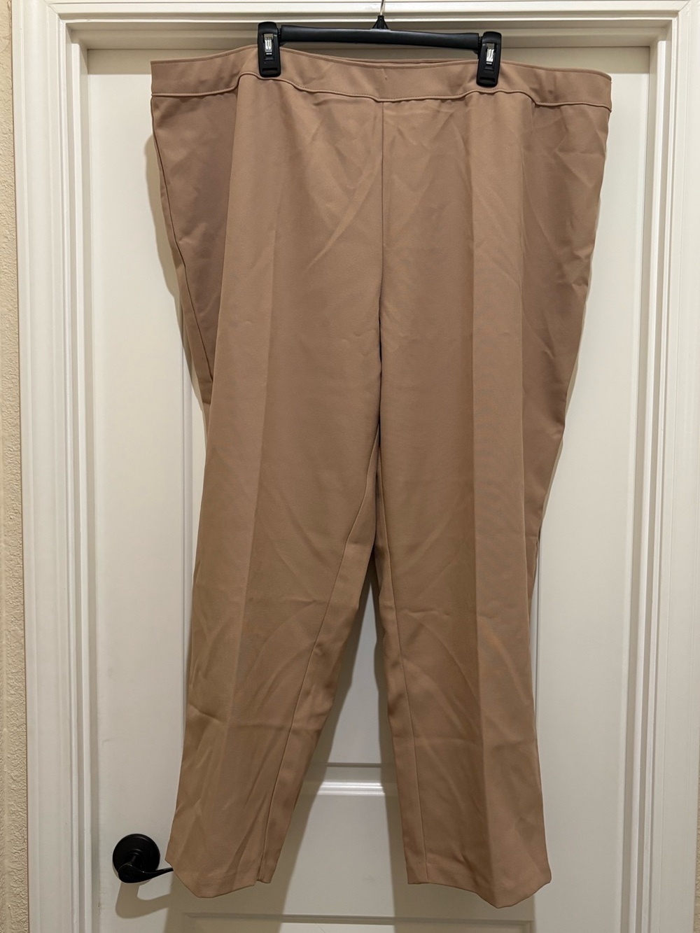 Plus Size Wide Leg Bend Over Pants New Khaki 30WP